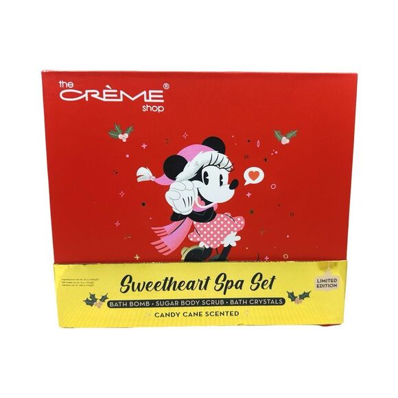 The Crème Shop x Disney Sweetheart Spa Set - Bath Bomb, Body Scrub, Crystals - Picture 7 of 9